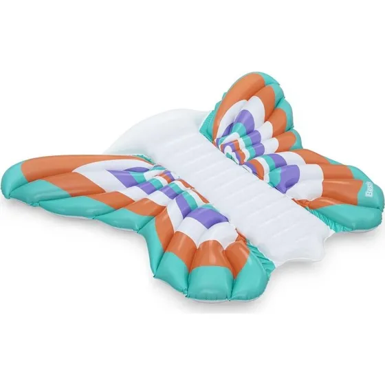 Bestway Boho Butterfly Poolmadrass, 1,86 x 1,46 m