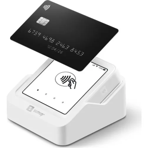 SumUp Solo Smartcard Læser - Wi-Fi + 4G - Hvid