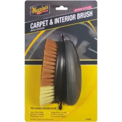 Meguiar's Carpet & Interior Brush 2-i-1 - Sort