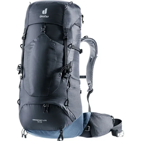 Deuter Aircontact Lite 40+10 rygsæk Sort/Marine