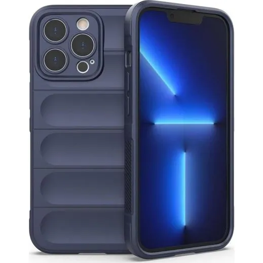 Hurtel Magic Shield Case til iPhone 13 Pro Max - Mørkeblå
