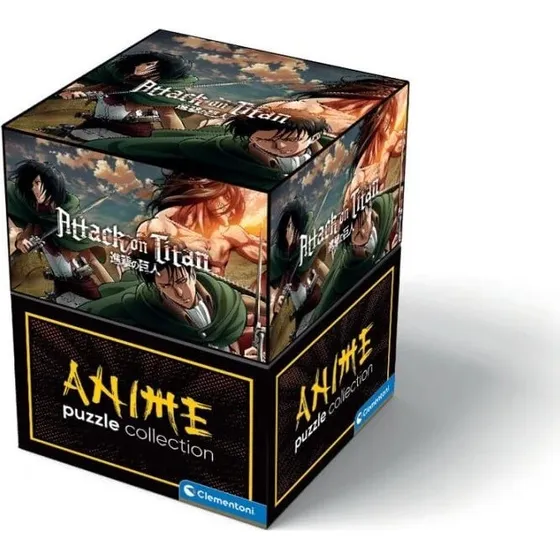 Clementoni Attack on Titan Cube Puslespil - 500 brikker