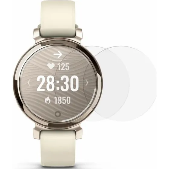 Garmin Lily 2 Active Skærmbeskytter - 2 stk. Hærdet Glas 2,5D HD