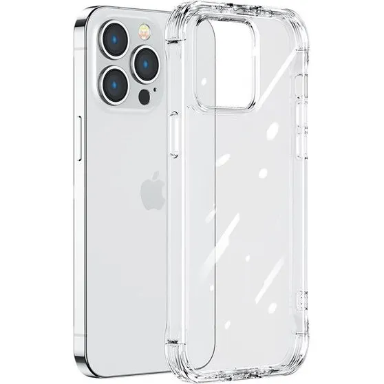 Joyroom Defender Series Cover til iPhone 14 - Clear med Stand