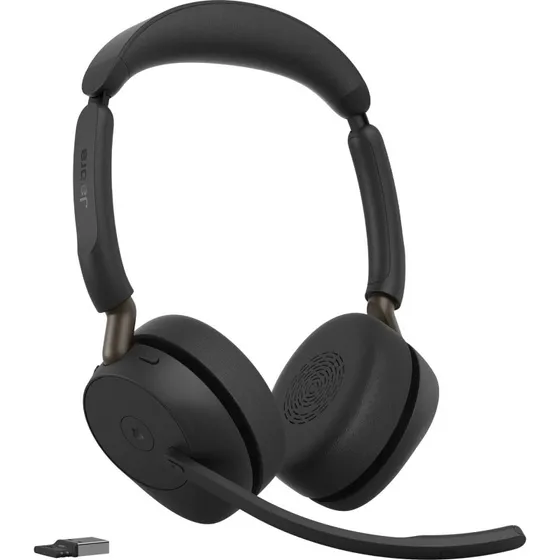 Jabra Evolve3 65 MS Trådløst Headset Sort