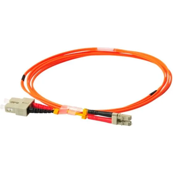 LAN-OPTIC Patchkabel OM1 LC-SC 62,5/125µ Duplex 2 m