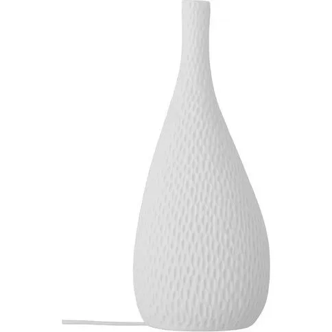 Bloomingville Pela bordlampe i hvid keramik, 32 cm