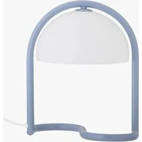 Bloomingville Favour Bordlampe, blå akryl Ø24,5 cm H29,5 cm