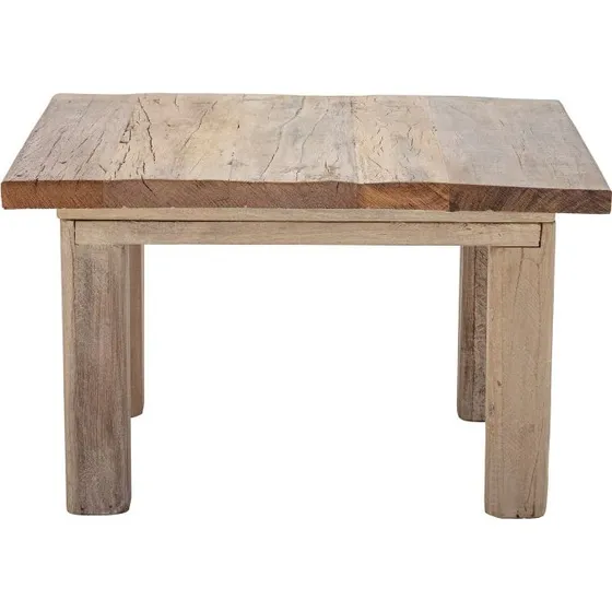 Bloomingville Riber sofabord 60x60x36 cm, natur (genanvendt træ)