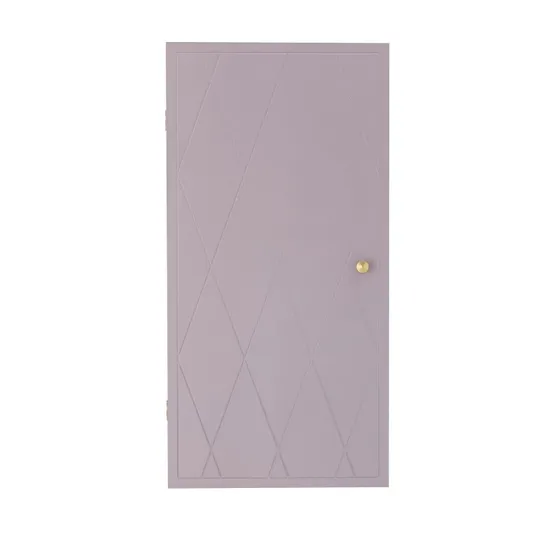 Bloomingville MINI Nell vægskab, lilla, MDF 30x80x40 cm