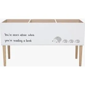 Bloomingville MINI Børnebogreol Salam, Hvid 50x30x90 cm