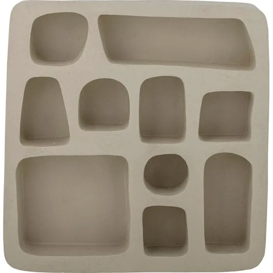 Bloomingville Antonio Hylde i polyresin, beige 67×68×13 cm