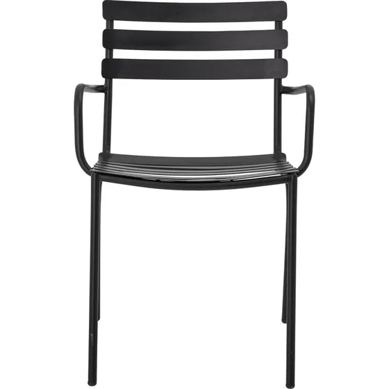 Bloomingville Monsi Stol – Sort, galvaniseret jern