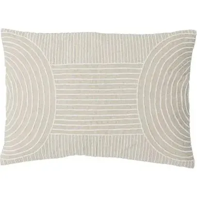 Bloomingville Chun pyntepude 35 x 50 cm - natur (bomuld/hør)