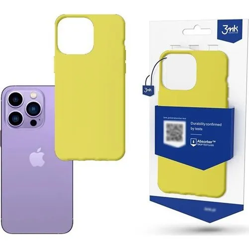 3MK Matt Case til iPhone 14 Pro - Lime Green