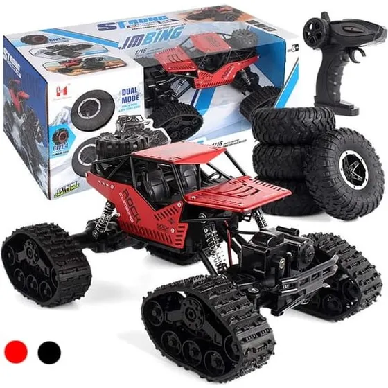Radiostyret Off-Road Crawler LHC012 4x4 - Rød