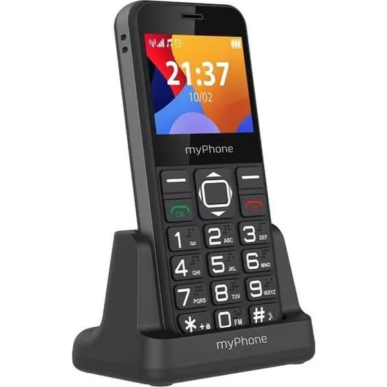 myPhone Halo 3 Senior Telefon - 2,31" IPS Skærm - Sort