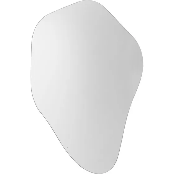 Bloomingville Aimie vægspejl, sølv 60x40 cm