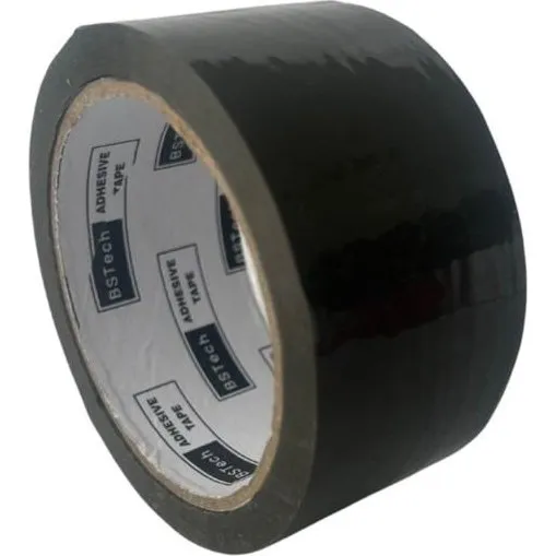BSTech Pakketape Akryl Grå 48 mm x 60 m - 6 stk.