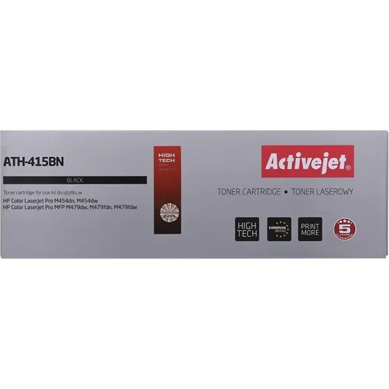 Activejet ATH-415BNX Toner til HP 415X W2030X - Sort (7500 sider)