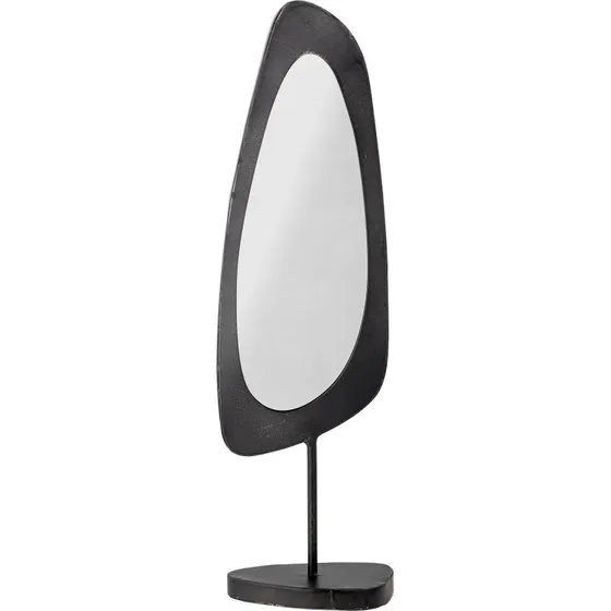 Bloomingville Avoa Bordspejl, Sort/Glas 50 cm