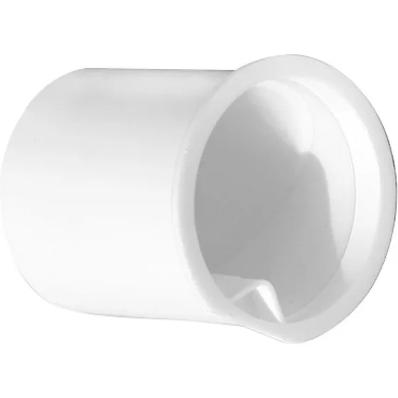 Purus Lugtspærreudløb 40mm x 1 1/4 til 40mm rør, hvid, lodret