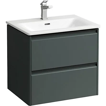 Laufen Palace møbelpakke 60cm - Traffic grå med sortgreb