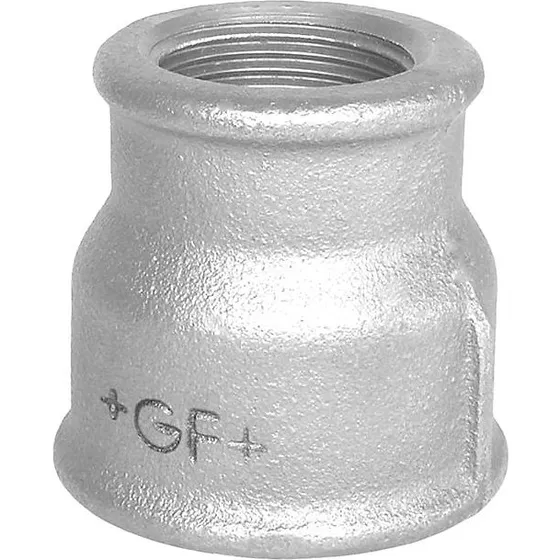 Georg Fischer +GF+ Galvaniseret Formmuffe 4 - 3'' muffe-muffe
