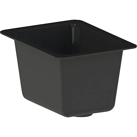 BROEN-LAB Laboratorievask i Polypropylene, 418x316x220 mm, Sort