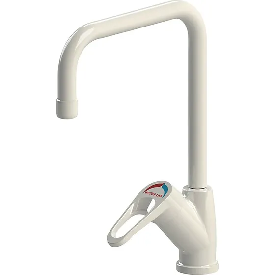 BROEN-LAB Laboratoriearmatur med kort håndtag, 200mm, Bordmonteret