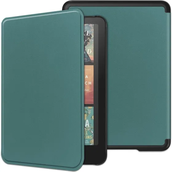 Amazon Kindle Paperwhite (2024) Etui - Sortliggrøn
