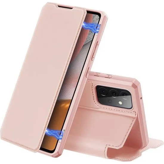 Dux Ducis Skin X Flip Cover til Samsung Galaxy A72 4G - Pink