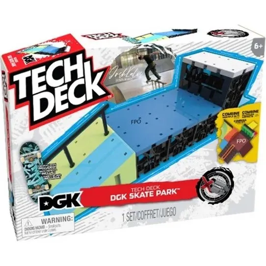 Tech Deck X-Connect DGK Skatepark - Fingerskateboard sæt