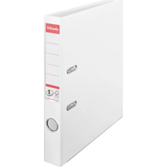 Esselte No.1 Brevordner A4 50 mm hvid (10 stk)