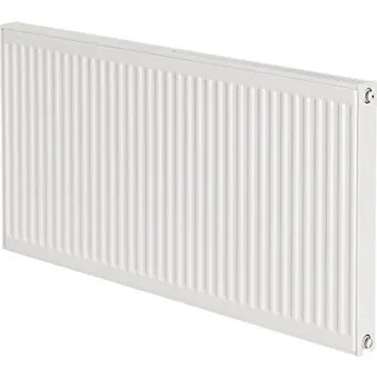 Purmo Compact ventil radiator 33 - 600 x 1600 mm, RAL 9016, Hvid