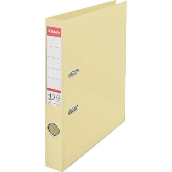 Esselte No.1 PP brevordner A4 50 mm – æggeskal