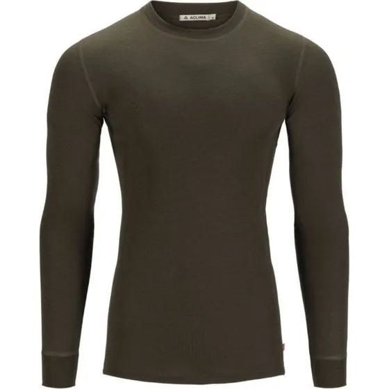Aclima Warmwool Crew Neck Trøje - Tarmac