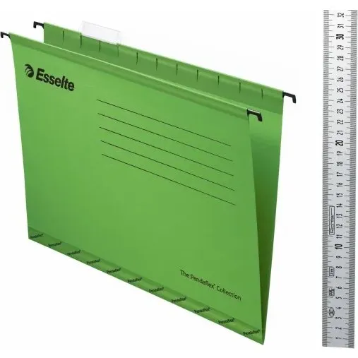 Esselte Pendaflex hængemapper A4, grøn 25 stk