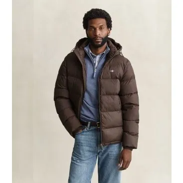 Gant Active Cloud Jacket mørkebrun - Herre L