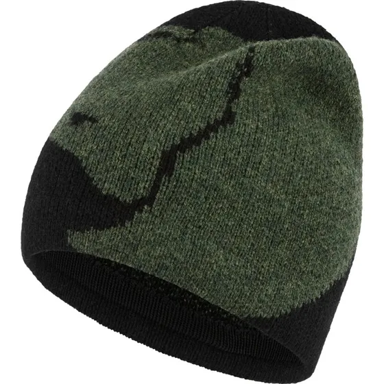 Fjällräven Bergtagen Jacquard Beanie - Black/Deep Forest