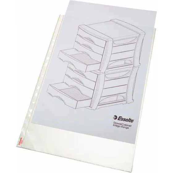 Esselte Plastlomme A3 75µm præget 50 stk