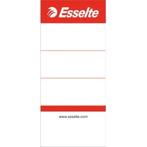 Esselte Rygetiketter til 75 mm ryg Ironside, 100 stk