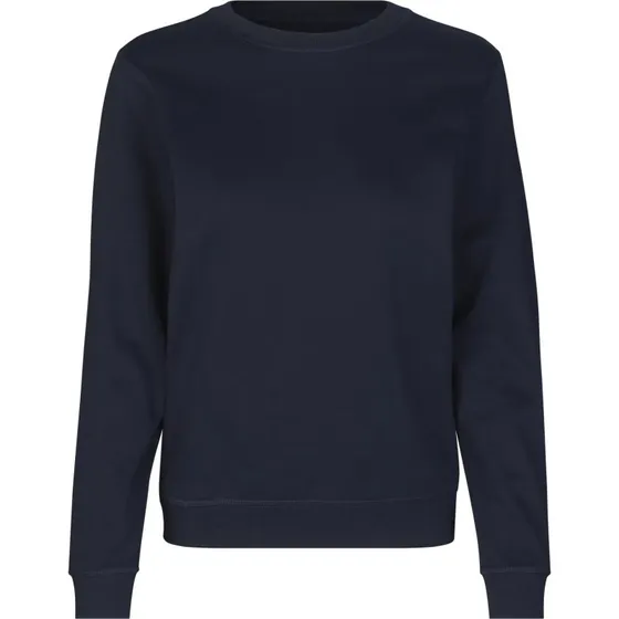 ID Økologisk Sweatshirt Core O-Neck Dame - Navy - 2XL