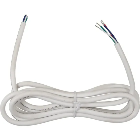 Ansell udendørs 4-leder DC-kabel til LED-strip, 2 m