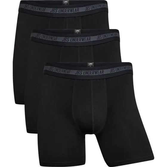 JBS Bambus Tights Ekstra Long - Sort - L