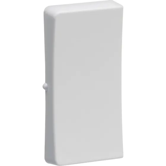 LK Fuga ab halvtangent hvid - 16A 1-polet med antibakteriel overflade
