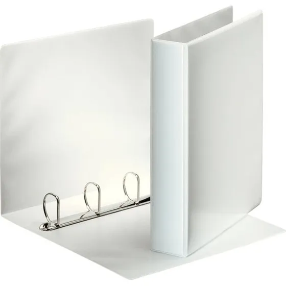 Esselte A4 ringbind 4D 38 mm hvid, 10 stk