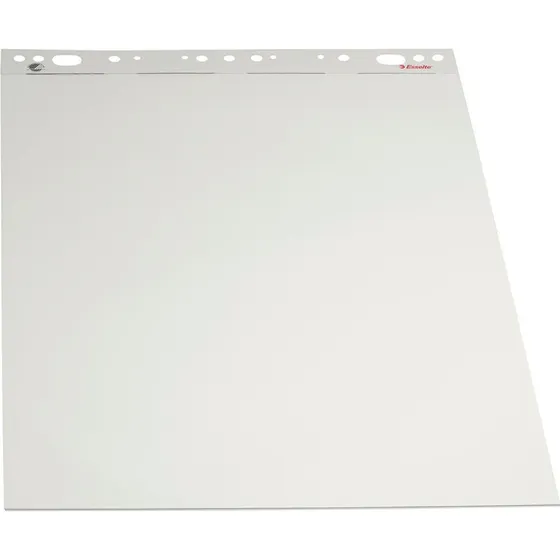 Esselte flipoverpapir 59 x 80 cm ulinjeret, 50 ark