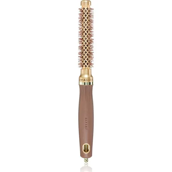Olivia Garden Expert Blowout Shine 15 mm hårbørste - Gold & Brown