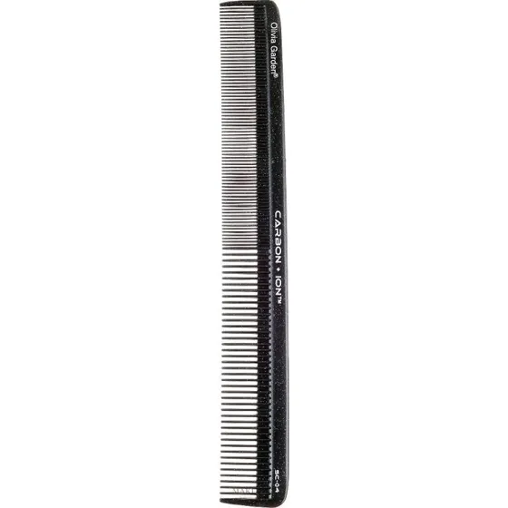 Olivia Garden Carbon + Ion Cutting Hair Kam, Sort